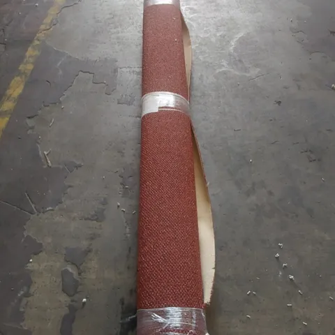 ROLL OF QUALITY LANO SENTINEL CARMINE CARPET - APPROXIMATELY 2.3 x 4m