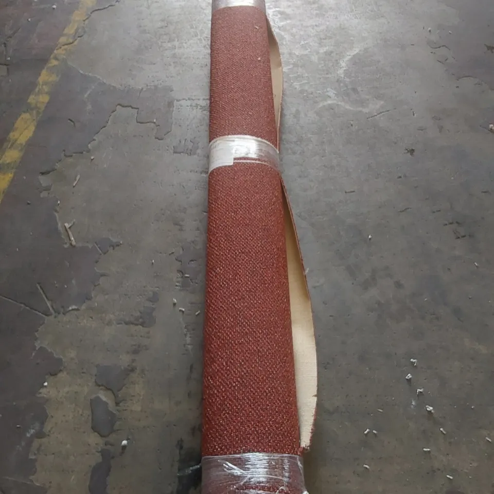 ROLL OF QUALITY LANO SENTINEL CARMINE CARPET - APPROXIMATELY 2.3 x 4m