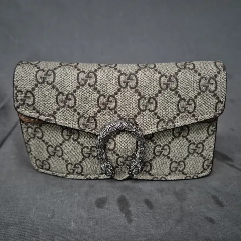 GUCCI GG MONOGRAM CANVAS PURSE