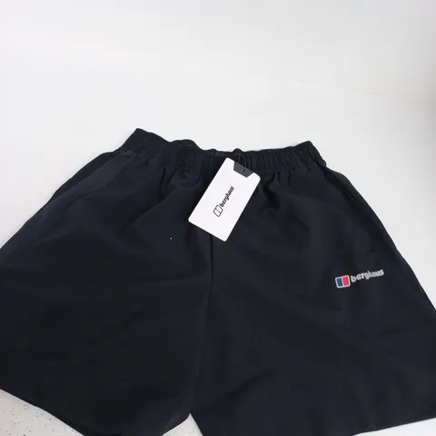 BERGHAUS BLACK SHORTS – SIZE S