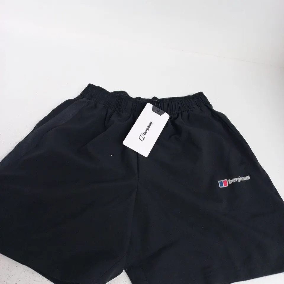 BERGHAUS BLACK SHORTS – SIZE S