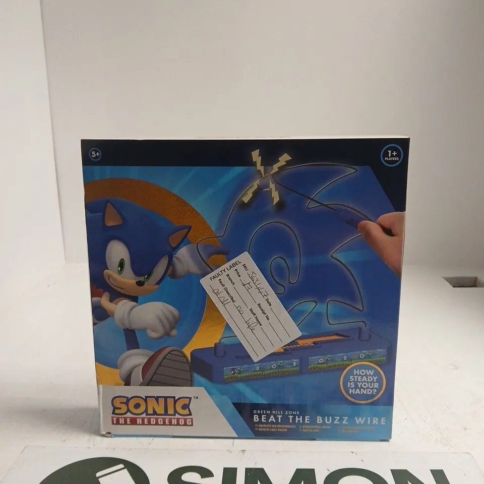 SONIC THE HEDGEHOG BEAT THE BUZZ WIRE – BOXED TOY