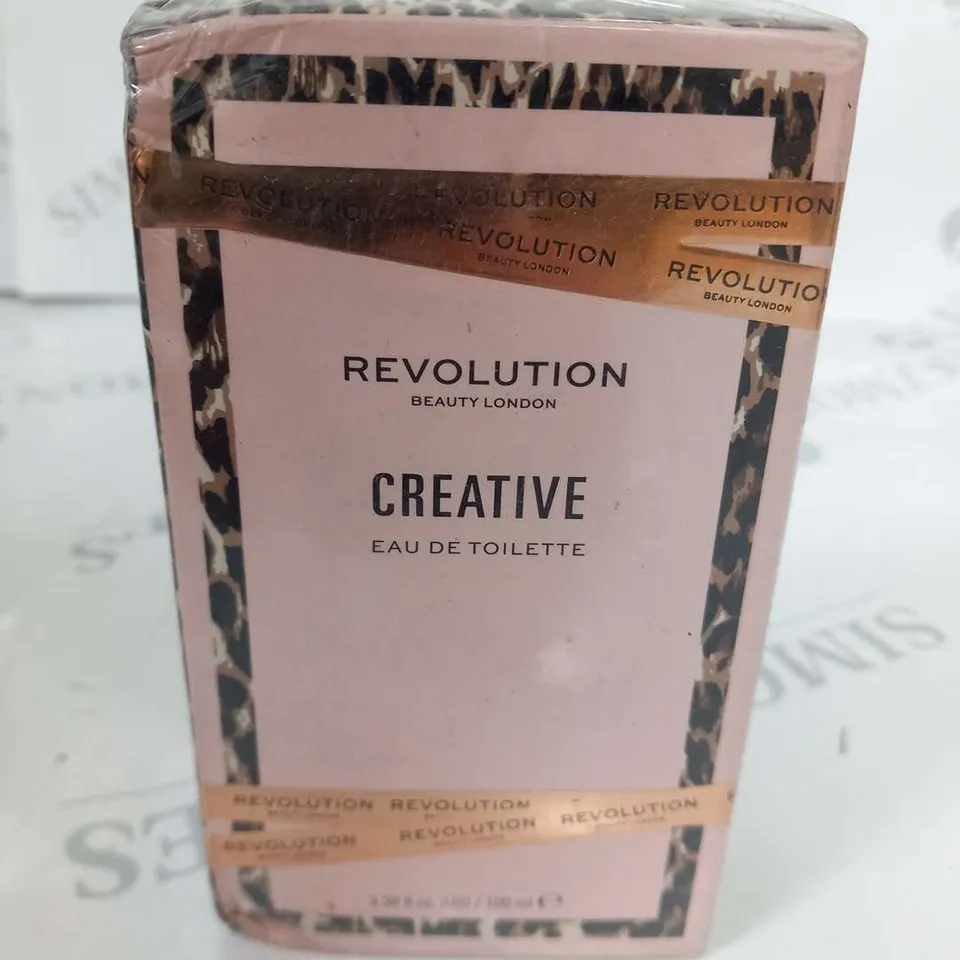 BOXED AND SEALED REVOLUTION CREATIVE EAU DE TOILETTE 100ML