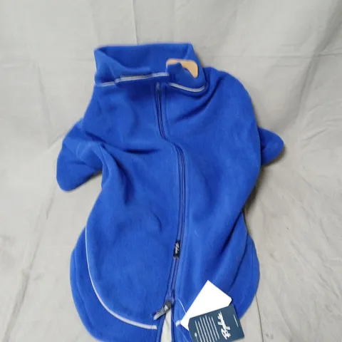 RYDALE YAPHAM FLEECE DOG JUMPER – BLUE, SIZE M/L