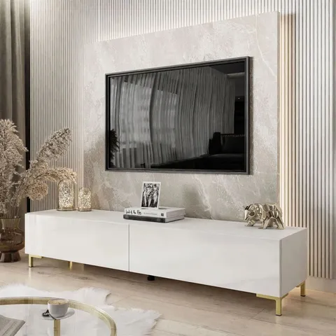BOXED OZAWKIE TV STAND FOR TV'S UP TO 75"