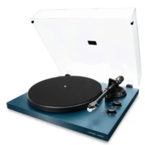 ARGON AUDIO TT MK2 BLUE TURNTABLE WITH BUILT IN PHONO PRE-AMP
