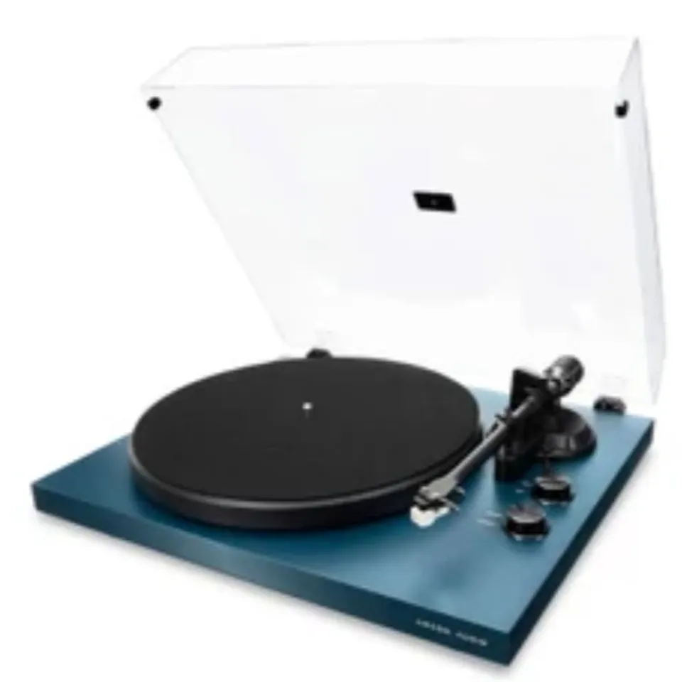 ARGON AUDIO TT MK2 BLUE TURNTABLE WITH BUILT IN PHONO PRE-AMP