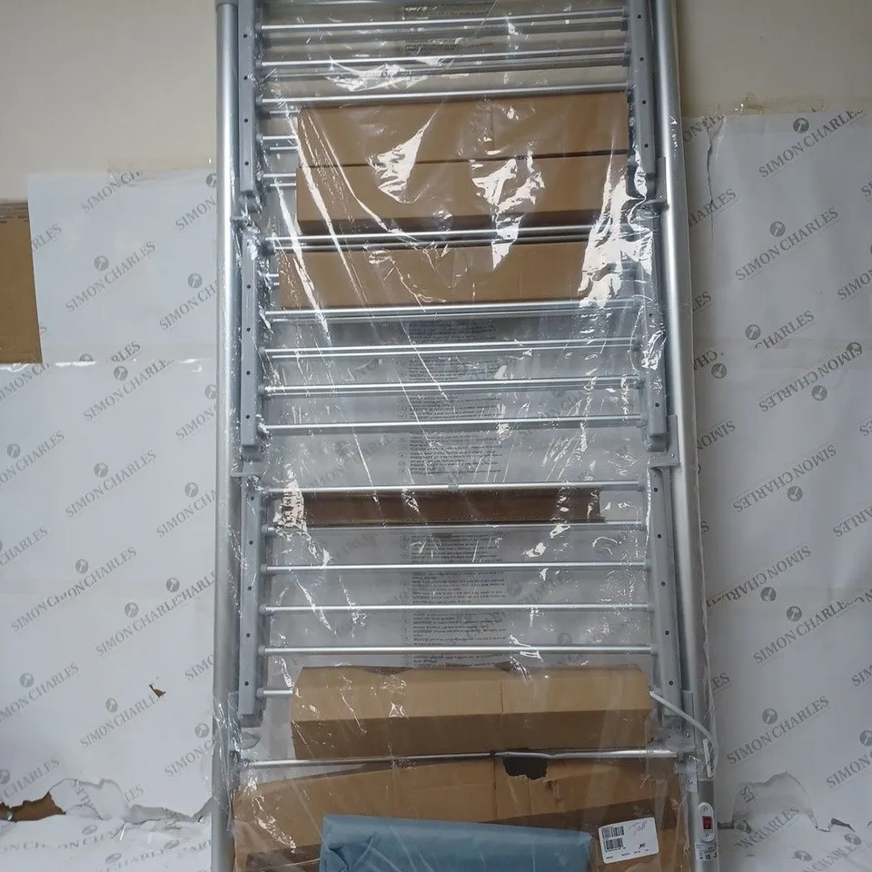 OUTLET ORGANISED OPTIONS 3 TIER HEATED AIRER WITH 21M DRYING SPACE - COLLECTION ONLY