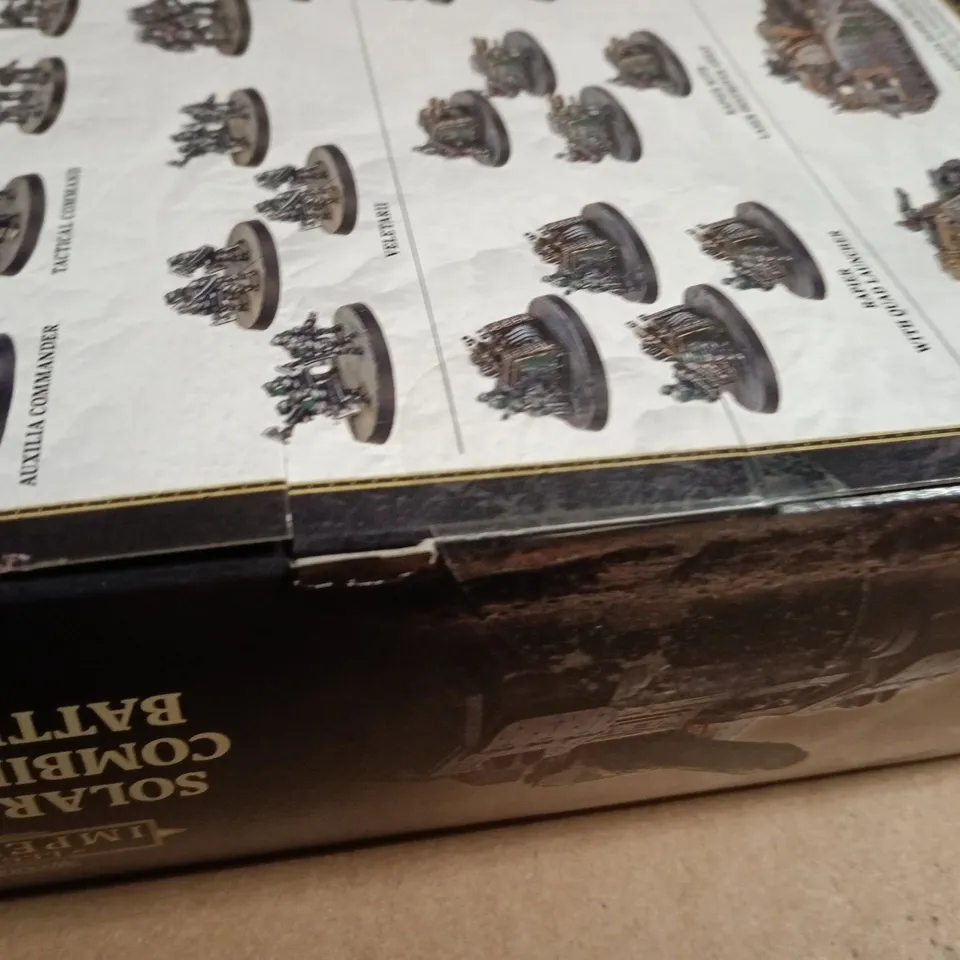 WARHAMMER 40,000 LEGIONS IMPERIALIS SOLAR AUXILIA COMBINED ARMS BATTLE GROUP BOXED SET (166 EPIC-SCALE MINIATURES)