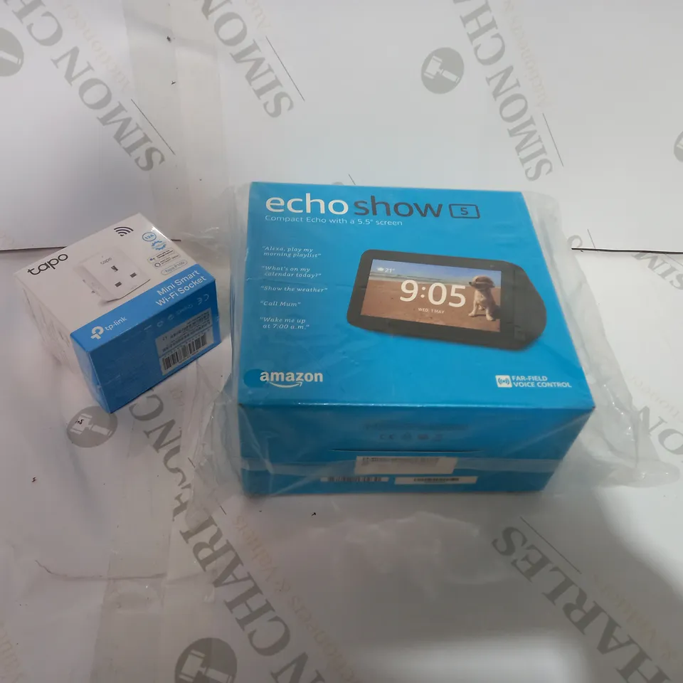 AMAZON ECHO SHOW GEN 5/TP-LINK WI-FI SOCKET