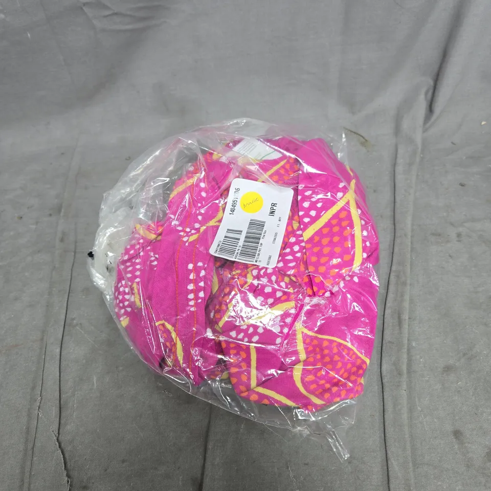 WHITE STUFF ELISA SHORT SLEEVE PRINTED TOP PINK SIZE 16