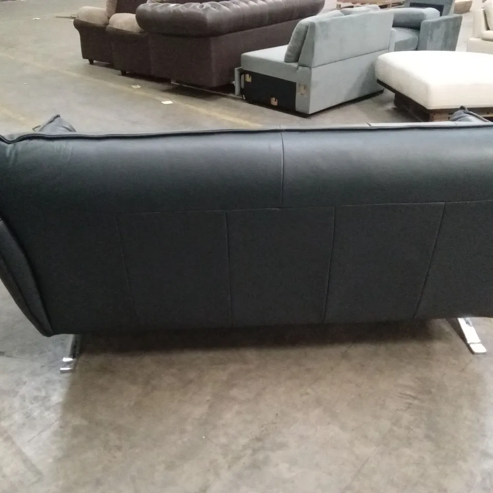 QUALITY DESIGNER ITALIAN MADE SEVILLE LEATHER SOFA
