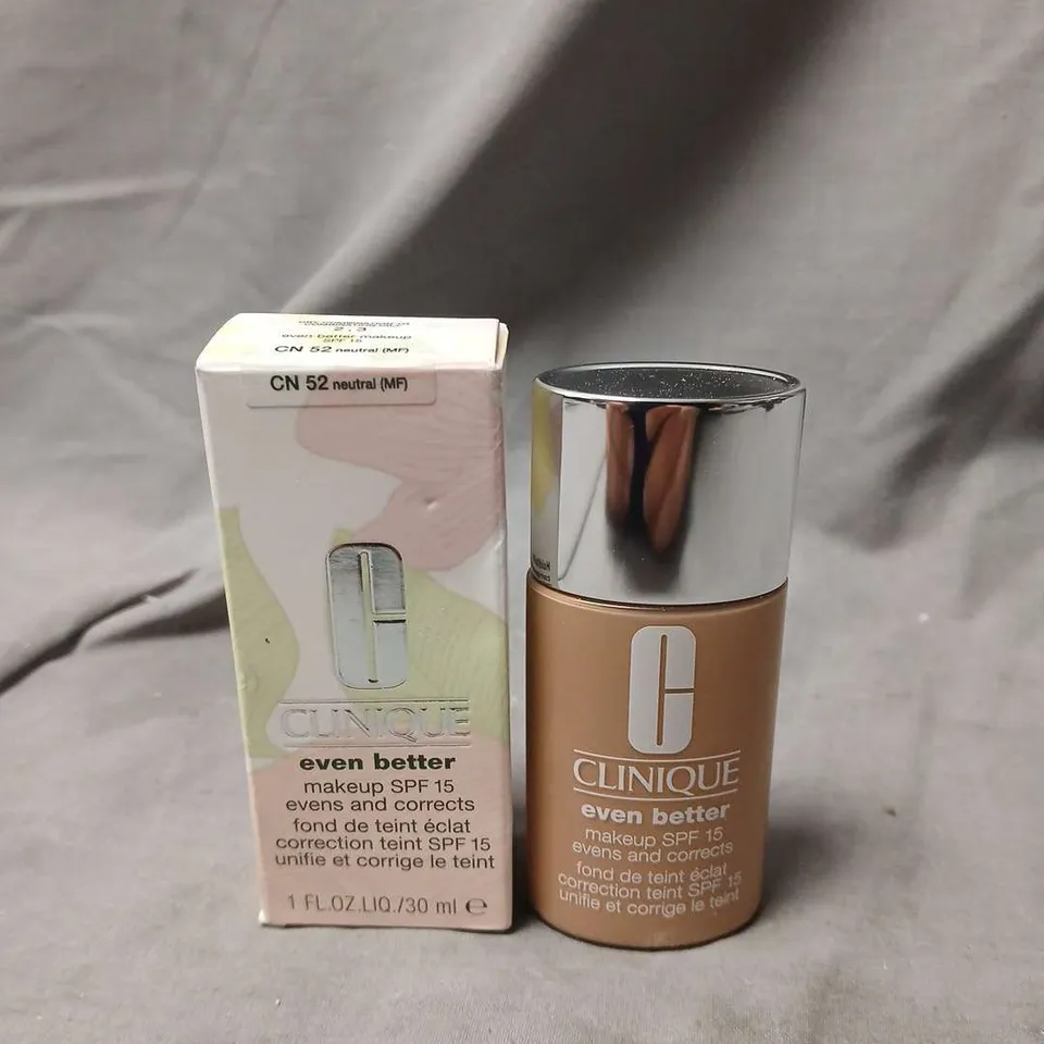 CLINIQUE EVEN BETTER MAKE-UP SPF 15 FOUNDATION – CN 52 NEUTRAL (MF), 30 ML