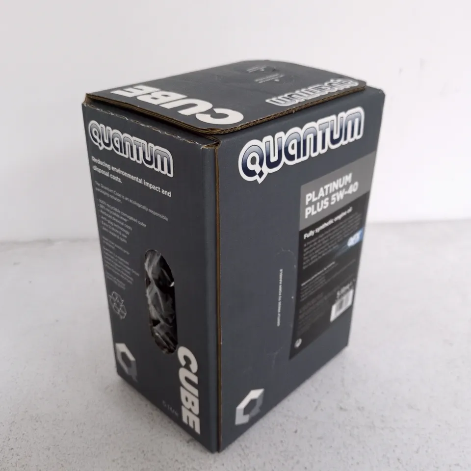 BOXED QUANTUM PLATINUM PLUS 5W-40 FULLY SYNTHETIC OIL
