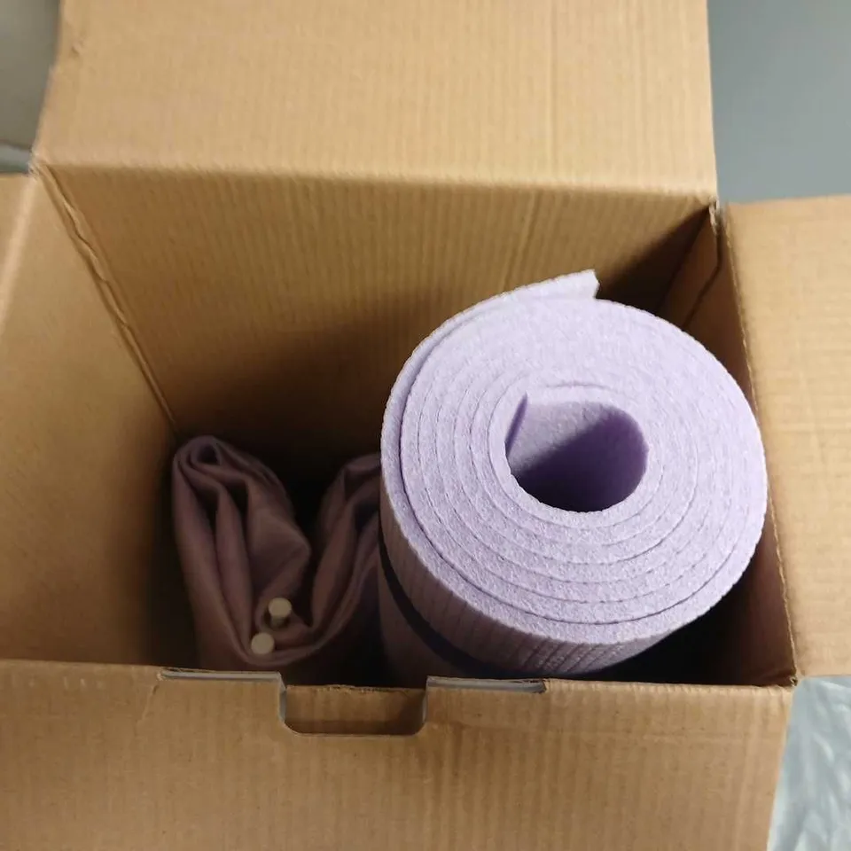 BOXED ACTIVE YOGA SET - PURPLE