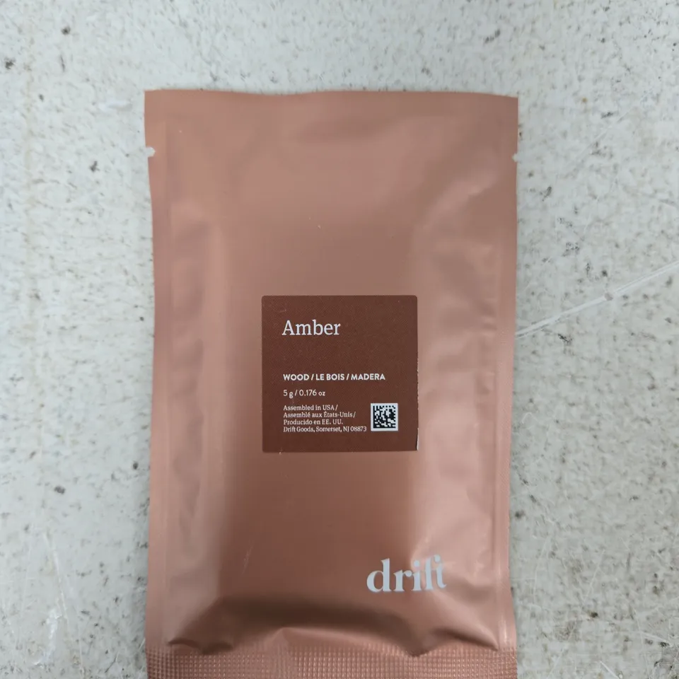 DRIFT WOOD CAR FRESHENER – AMBER 