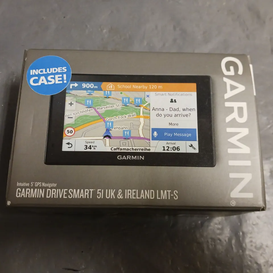 GARMIN INTUITIVE 5" GPS NAVIGATOR