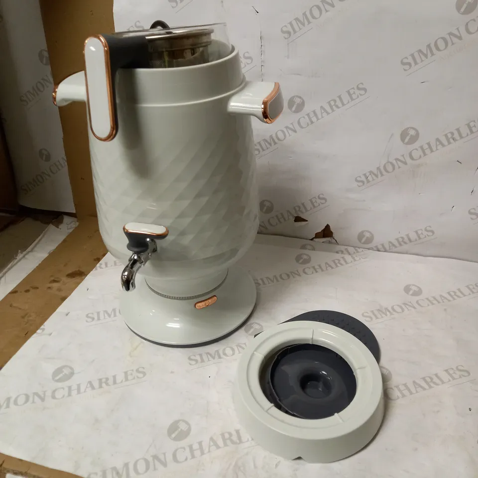 ARZUM AR3083W ELECTRIC SAMOVAR TEAMAKER, 2200W, WHITE