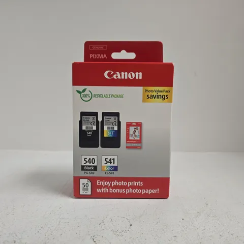 CANON PG-540/CL-541 ORIGINAL INK CARTRIDGE PACK OF 2