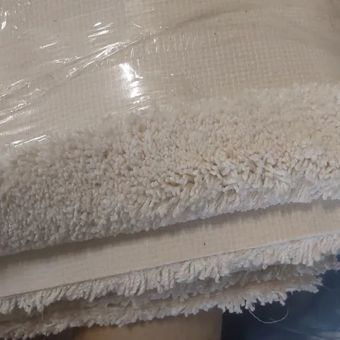 ROLL OF QUALITY MAGICAL FEELING WHITE IVORY CARPET - APPROXIMATELY 5.75 x 5m