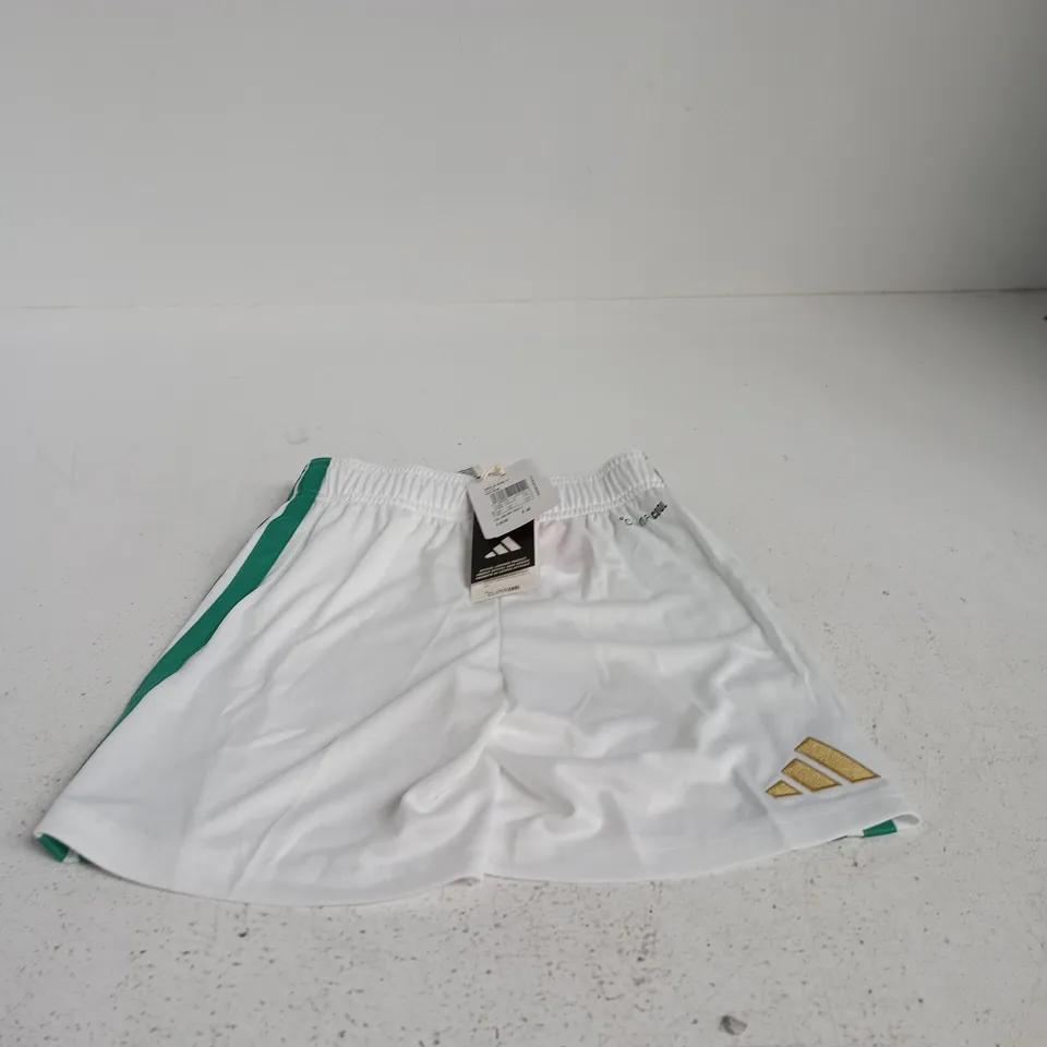 ADIDAS CELTIC FC CHILDREN'S SHORTS AGE 7 - 8 YEARS