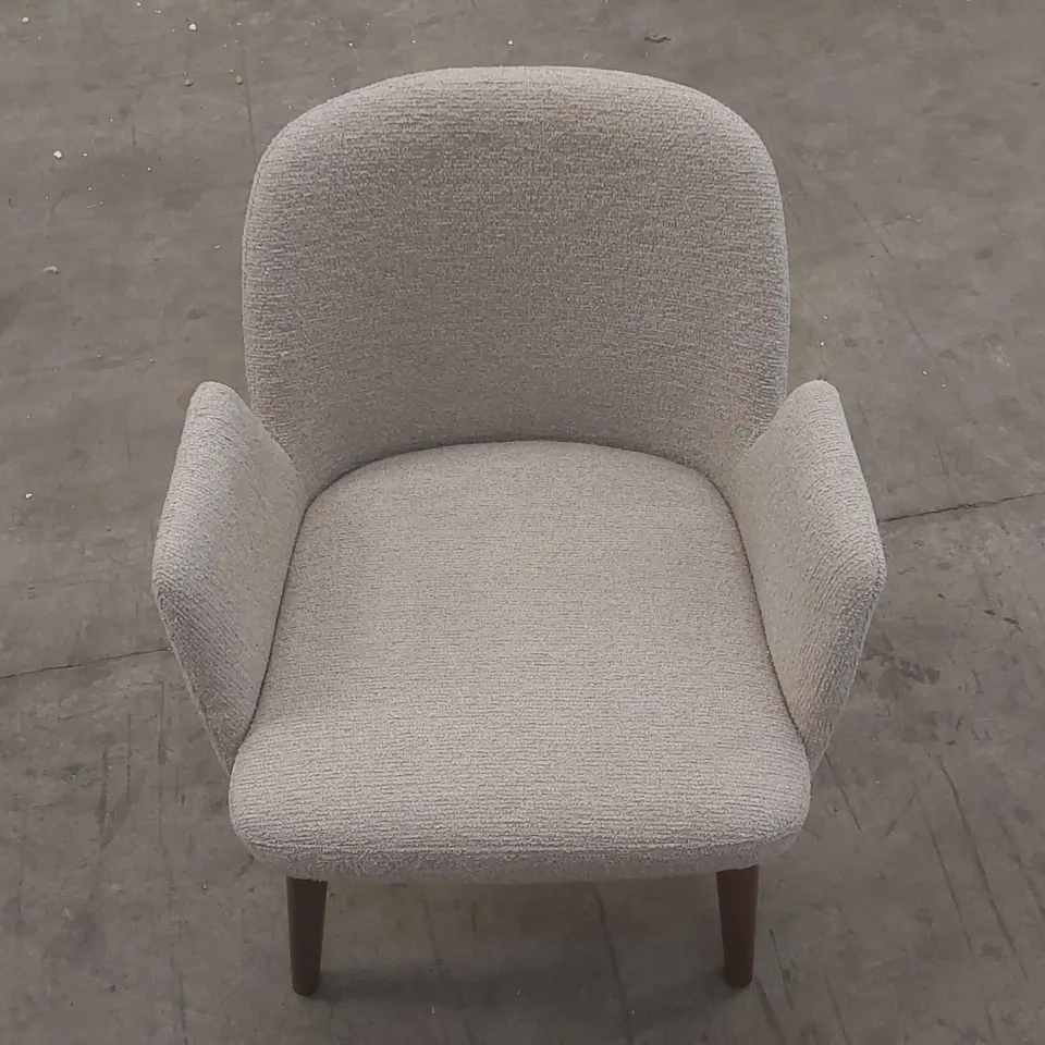 ELANO WALNUT EFFECT ASH WOODEN FRAME DINING CHAIR