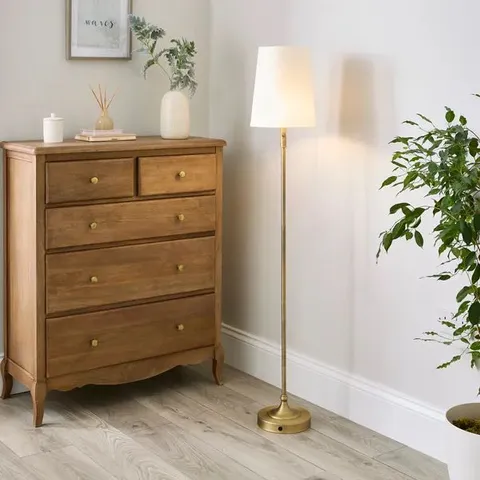 BOXED FLEXICELL GENEVA RECHARGEABLE TOUCH DIMMABLE LED FLOOR LAMP