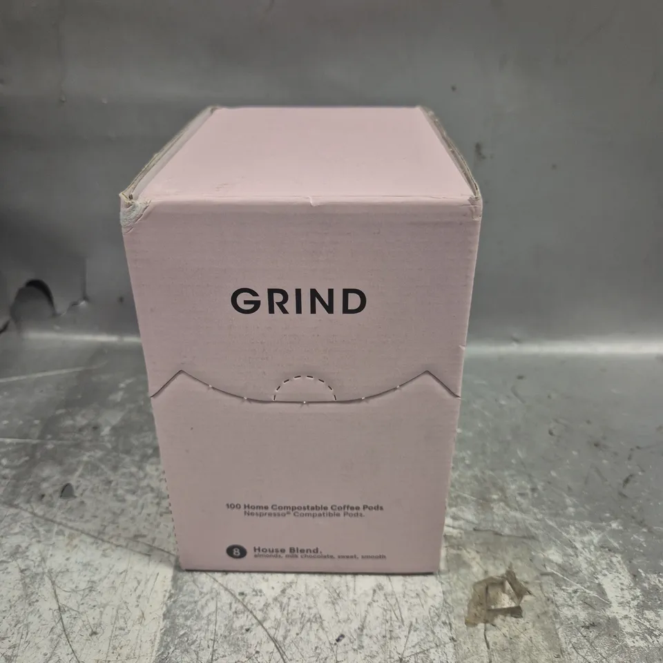SEALED GRIND HOUSE BLEND COFFEE PODS - 100 PODS 