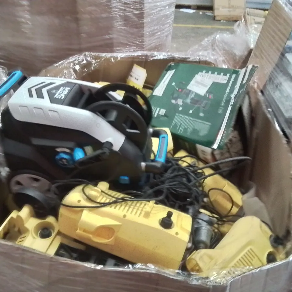 PALLET TO CONTAIN A LARGE QUANTITY OF PRESSURE WASHERS