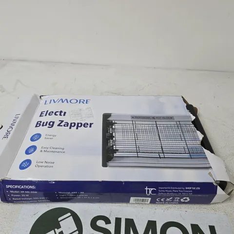 LIVMORE ELECTRIC BUG ZAPPER – BOXED