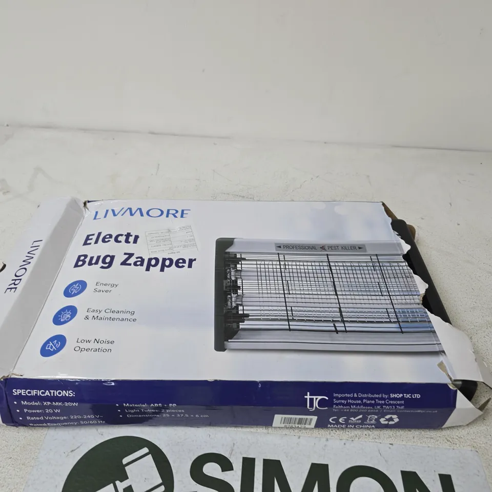 LIVMORE ELECTRIC BUG ZAPPER – BOXED