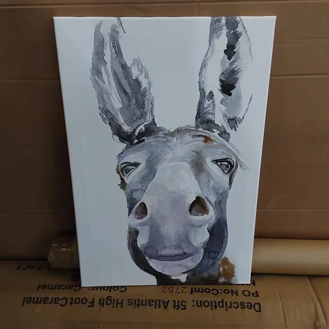 SWEET DONKEY I BY JENNIFER PAXTON- WRAPPED CANVAS