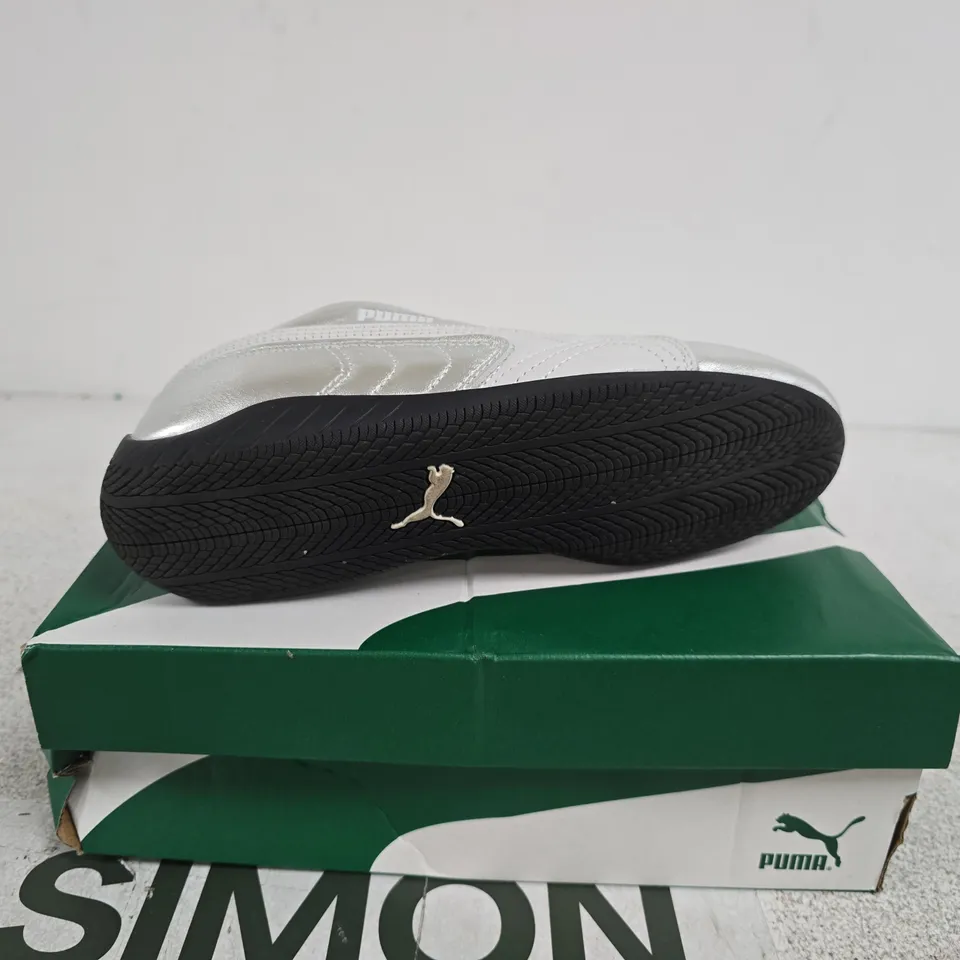 PUMA SPEEDCAT SILVER WINS WOMENS UK 4.5 BOXED
