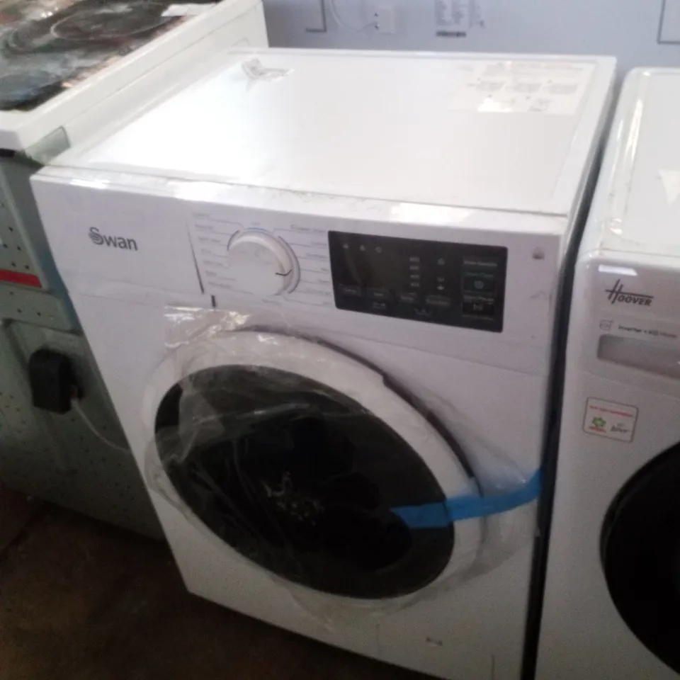 SWAN SW75120W 8KG LOAD, 1400 SPIN FREESTANDING WASHING MACHINE - WHITE