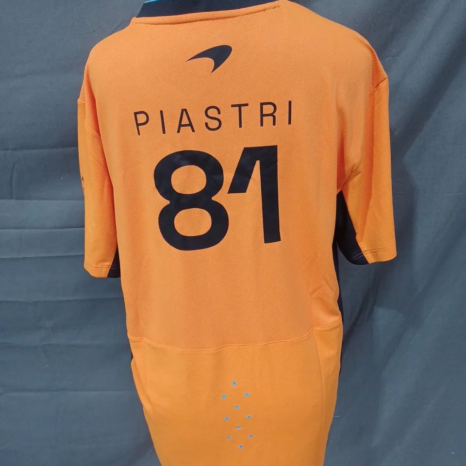 CASTORE MCLAREN REPLICA SET UP TEE - L