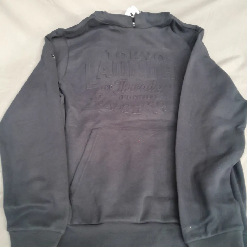 TOKYO LAUNDRY TIDES HOODY IN SKY CAPTAIN NAVY SIZE L