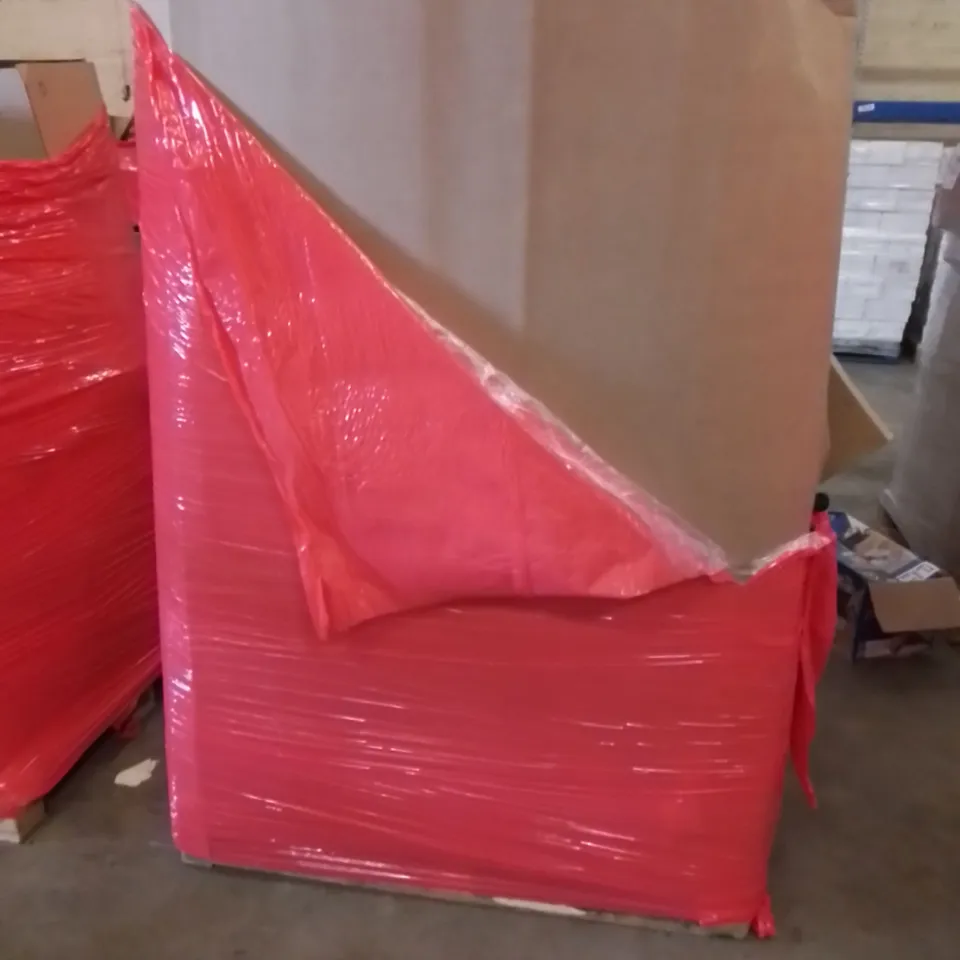 PALLET CONTAINING ASSORTED HOUSEHOLD AND HOME IMPROVEMENT PRODUCTS. INCLUDES VILEDA MOP SYSTEM, BETRY KITCHEN APPLIANCE, UMBRELLA, MIRROR ETC 