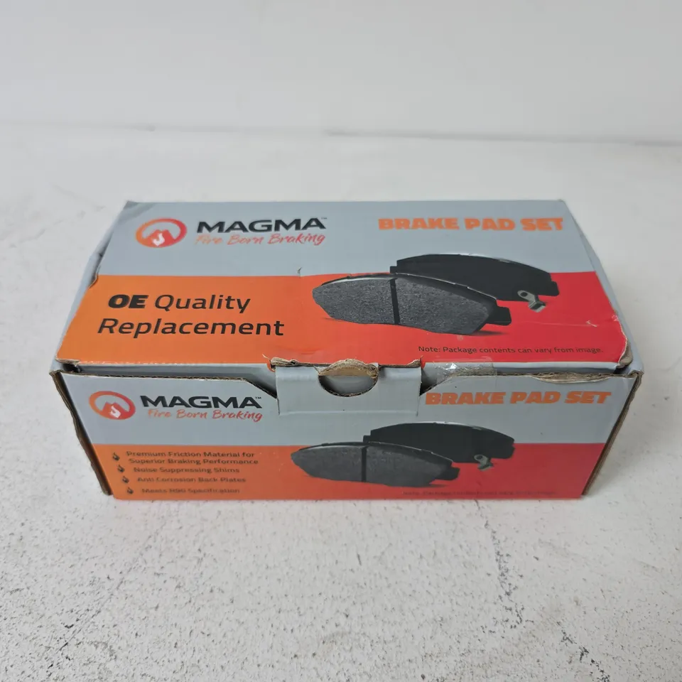 BOXED MAGMA BRAKE PAD SET (MXD1760M)