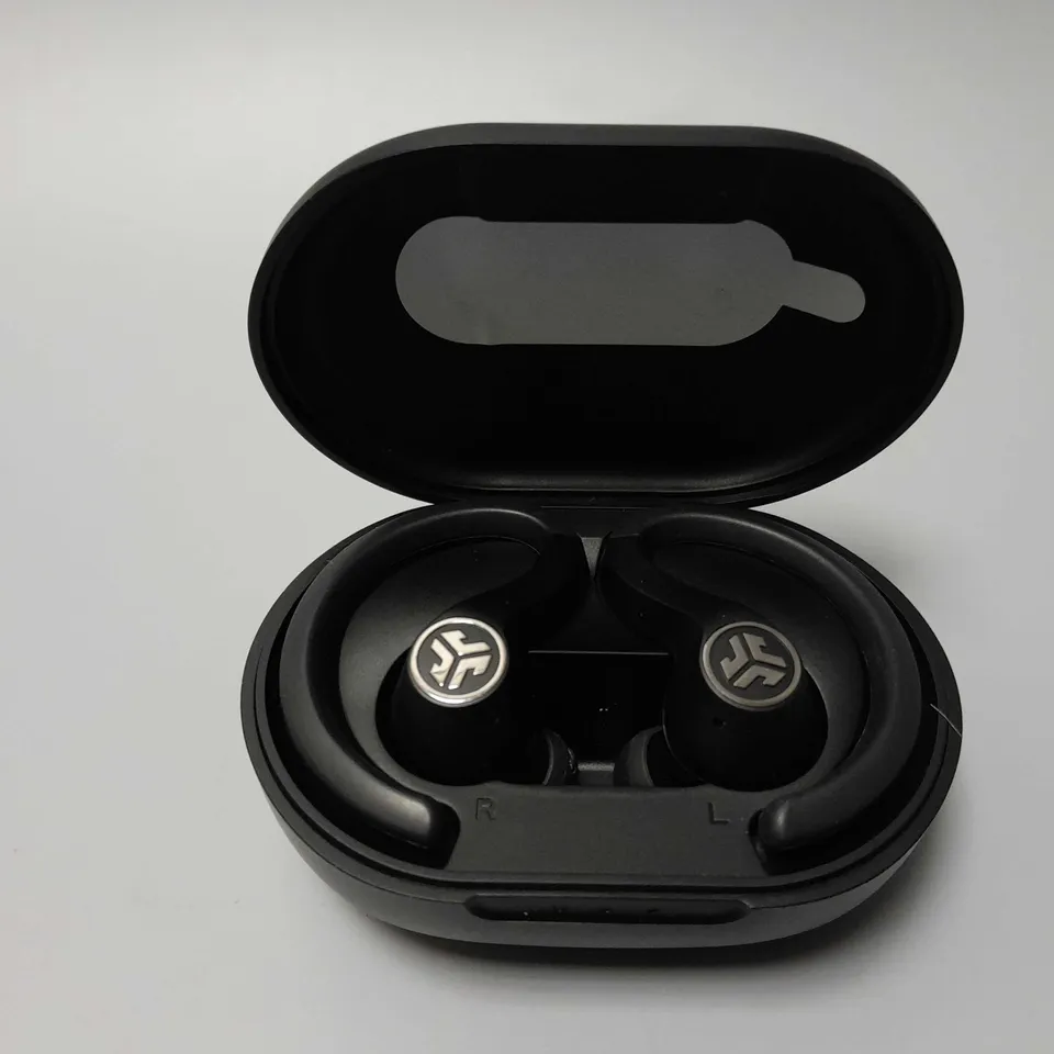 BOXED JLAB AIRSPORT TRUE WIRELESS EARBUD IN BLACK