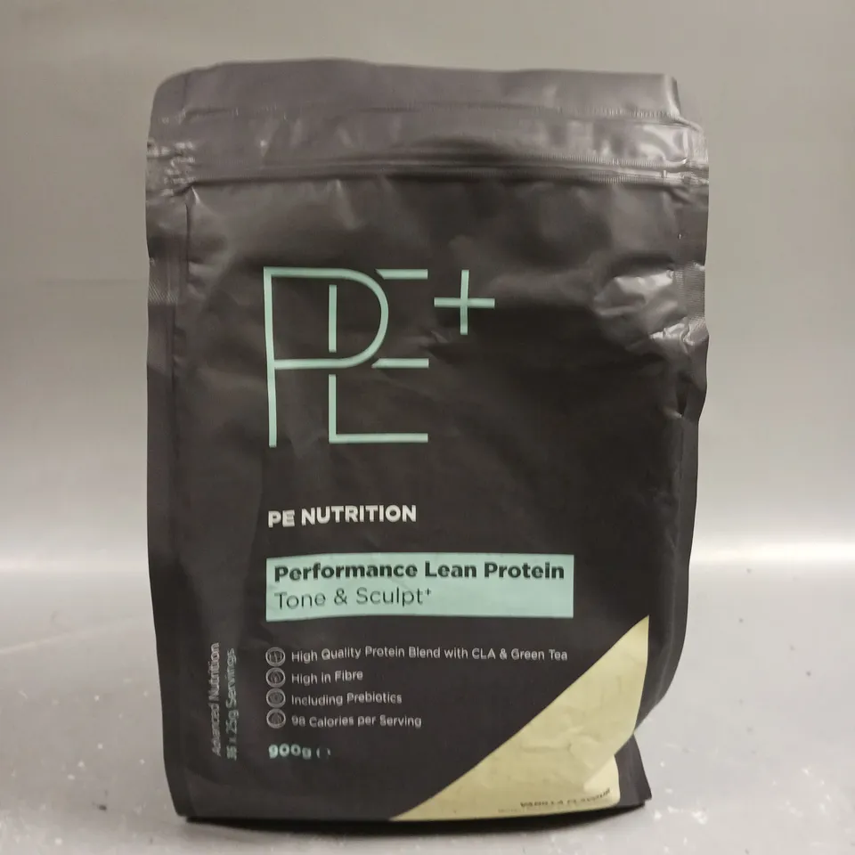 SEALED PE+ PERFORMANCE LEAN PROTEIN - VANILLA - 900G