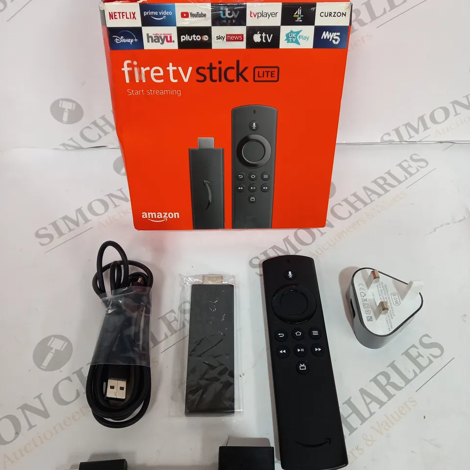 BOXED AMAZON FIRE TV STICK LITE