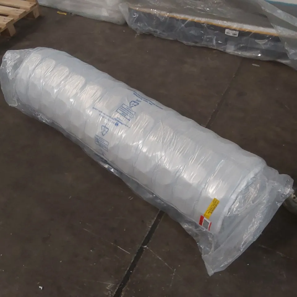 QUALITY BAGGED AND ROLLED SERENITY HYBRID TRIO MEMORY FOAM MATTRESS - 4'6 DOUBLE