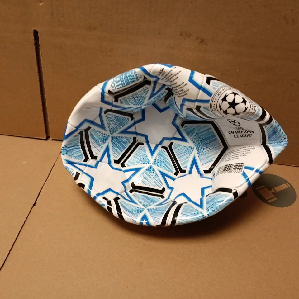 CHAMPIONS LEAGUE COSMOS FOOTBALL SIZE 5 DEFLATED