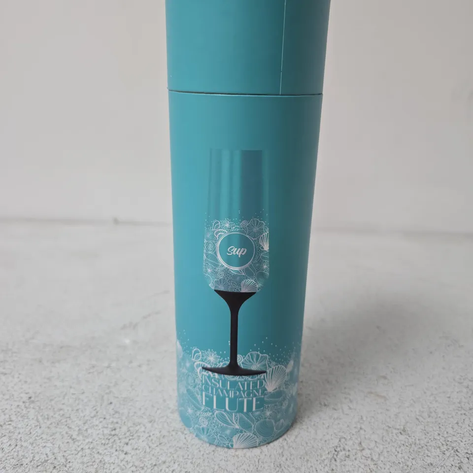 TURQUOISE INSULATED CHAMPAGNE FLUTE – SUP