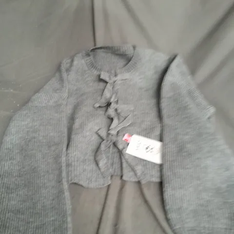 CIDER XL GREY CARDIGAN 