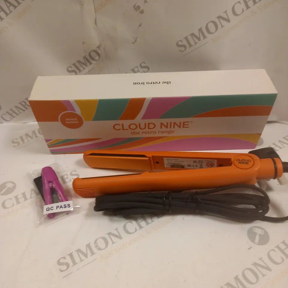 BOXED CLOUD NINE RETRO RANGE STRAIGHTENERS - MOTEL SUNSET 