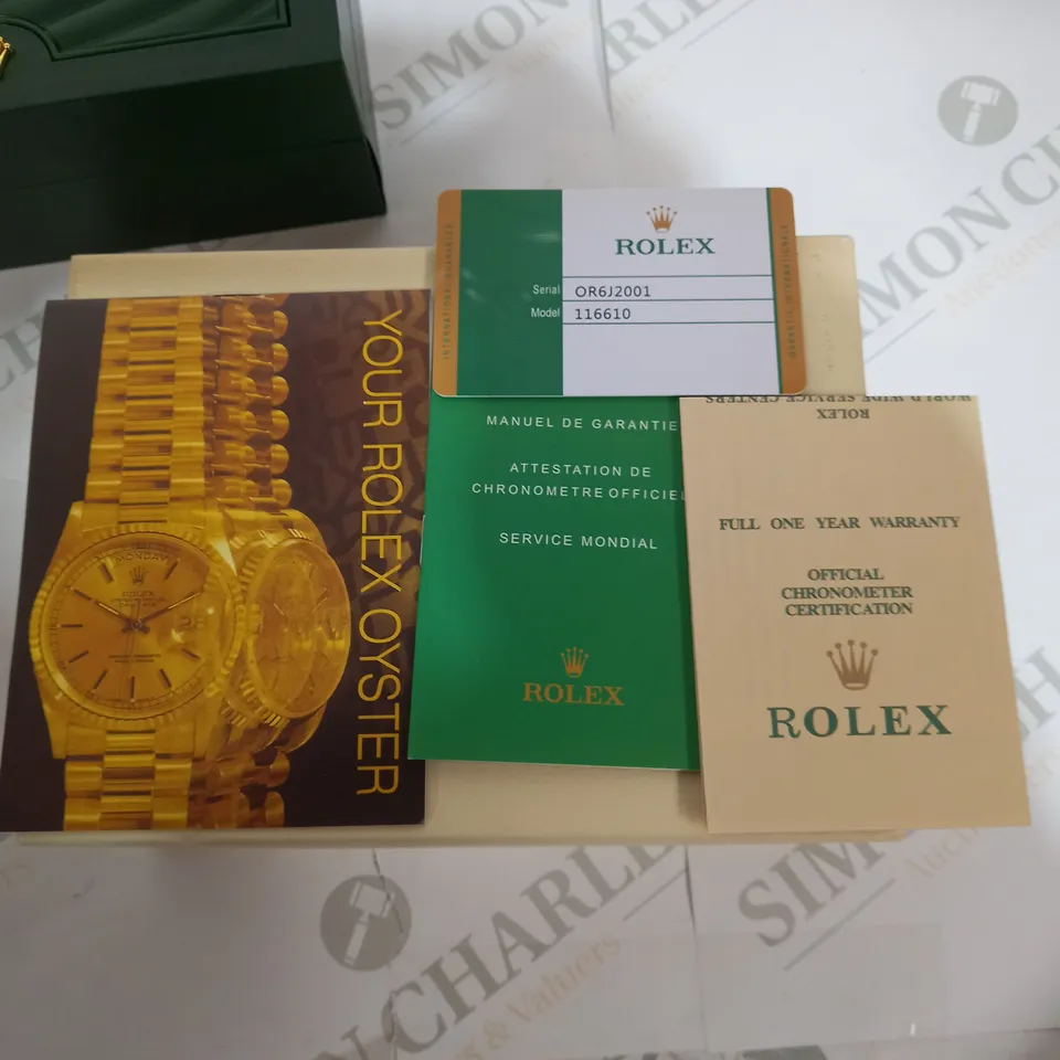 ROLEX BOX WATCH NOT INCLUDED 