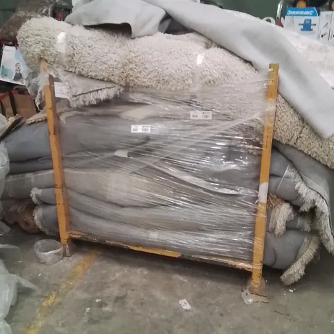STILLAGE OF APPROXIMATELY 20 QUALITY DESIGNER RUGS