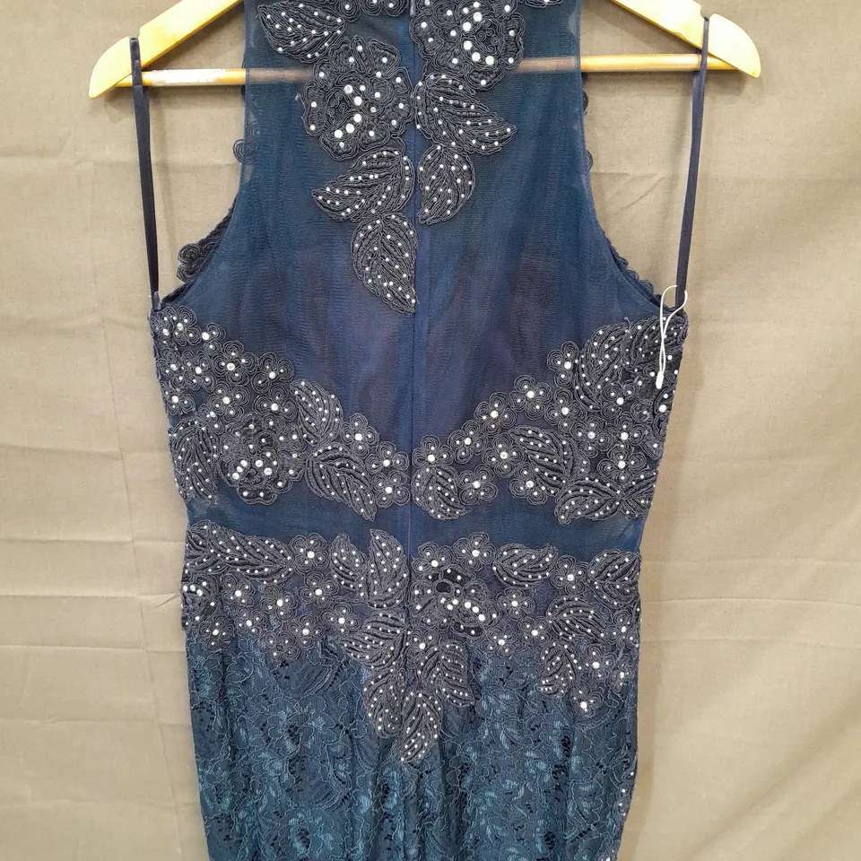 CAPTURE EMBELLISHED NAVY OCCASIONAL DRESS - 12