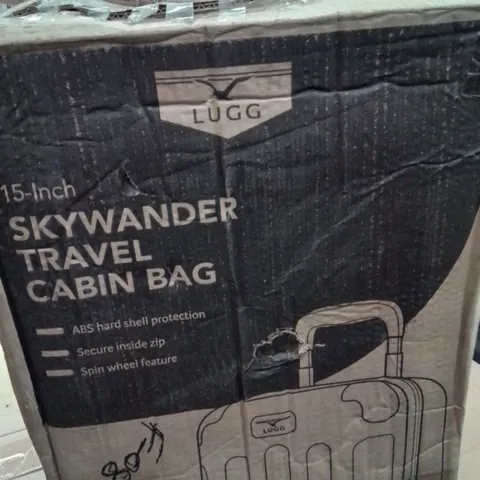 BOXED LUGG SKYWANDER 15" LUGGAGE CASE -ORANGE-